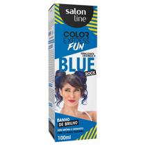 Kit Coloração Color Express Fun Blue Rock Salon Line 100ml