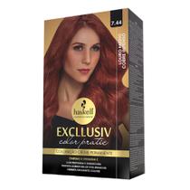 Kit Coloração Color Pratoc 7.44 - Louro Médio Cobre Intenso Haskell