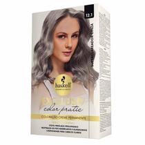 Kit Coloração Excllusiv Color Pratic 12.1 Superclareador Cinza- Haskell Kit Coloração Excllusiv Color Pratic 12.1 Superclareador Cinza- Haskell