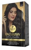 Kit Coloração Excllusiv Color Pratic 5.0 Castanho Claro - Haskell