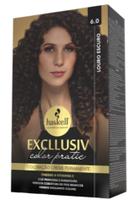 Kit Coloração Excllusiv Color Pratic 6.0 Louro Escuro - Haskell Kit Coloração Excllusiv Color Pratic 6.0 Louro Escuro - Haskell