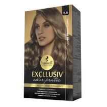 Kit Coloração Excllusiv Color Pratic 9.0 Louro Muito Claro - Haskell Kit Coloração Excllusiv Color Pratic 9.0 Louro Muito Claro - Haskell