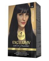 Kit Coloração Haskell Excllusiv Color Pratic 1.0 Preto Azulado Kit Coloração Haskell Excllusiv Color Pratic 1.0 Preto Azulado
