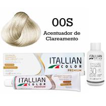 Kit Coloração Itallian Color 00S Acentuador de Clareamento + Oxi 30