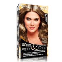 Kit Coloração Louro Claro Acinzentado 8.1 - Beauty Color