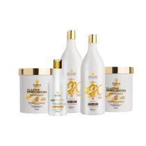 Kit Coloração Profissional 2 Pó Descolorante Com 2 Ox E Plex Kit Coloração Profissional 2 Pó Descolorante Com 2 Ox E Plex