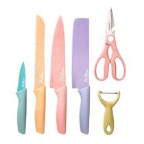 Kit Coloridas para Churrasqueiro Colours Top com 6 Peças Kit Coloridas para Churrasqueiro Colours Top com 6 Peças