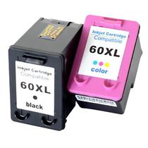 Kit Colorido de Cartucho de Tinta Compatível 60xl 60 para Impressora F4480 C4680 C4780 F4280 D1660 D410 F4440 - Microjet
