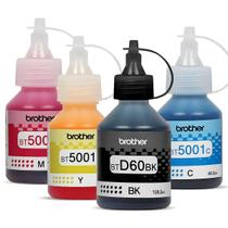 Kit Colorido Tinta Brother BTD60BK BT5001 Original para InkTank DCP-T220 DCP-T310 DCP-T710W MFC-T920DW MFC-T4500DW Kit Colorido Tinta Brother BTD60BK BT5001 Original para InkTank DCP-T220 DCP-T310 DCP-T710W MFC-T920DW MFC-T4500DW