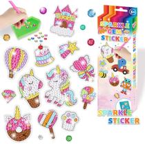Kit Colorir Aplique Strass Diamante Adesivos Diamond Sticker Kit Colorir Aplique Strass Diamante Adesivos Diamond Sticker