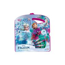 Kit colorir Maleta Frozen Disney 39 peças Toyng