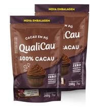 Kit Com 02 - Cacau em Pó 100% Cacau 200g QualiCau
