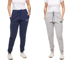 KIT COM 02 CALÇAS DE MOLETOM PLUS SIZE FEMININA SLIM SPORT WOOKS - M10p