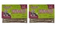 Kit Com 02 Cat Nip Erva Do Gato Sachê 2 G Natural Pet Premium Care