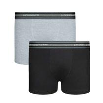 Kit com 02 Cuecas Lupo KM Boxer Infantil 141-088 Kit com 02 Cuecas Lupo KM Boxer Infantil 141-088