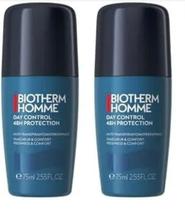 Kit com 02 desodorantes Biotherm Day Control 48h Kit com 02 desodorantes Biotherm Day Control 48h