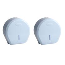 Kit com 02 Dispensadores para Papel Higiênico Rolão Kit com 02 Dispensadores para Papel Higiênico Rolão