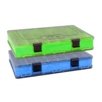 Kit com 02 Estojos para Iscas EP Fishing Duplo Azul e Verde (16 divisórias) Kit com 02 Estojos para Iscas EP Fishing Duplo Azul e Verde (16 divisórias)