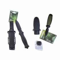 Kit com 02 Facas Adaga 24, 7cm e Mini Adaga Esportiva 14 cm XINGU