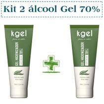 Kit com 02 Gel Hidratante para as Mãos Aloe Vera - Kgel