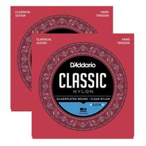 Kit Com 02 Jogos De Cordas Pesada Para Violão Nylon Daddario Kit Com 02 Jogos De Cordas Pesada Para Violão Nylon Daddario