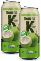 Kit Com 02 - Kombucha Orgânica Sabor Água de Coco 350ml DRK Kit Com 02 - Kombucha Orgânica Sabor Água de Coco 350ml DRK