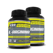 Kit Com 02 - L-arginina 120 Cápsulas 500mg Flora Nativa Kit Com 02 - L-arginina 120 Cápsulas 500mg Flora Nativa