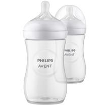 Kit com 02 Mamadeiras Petala 330ML Philips AVENT SCF696/17