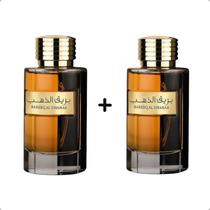Kit com 02 Perfumes Arabe Masculino Bareeq Al Dhahab EDP 100ml Original