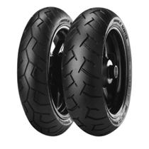 Kit com 02 Pneus Pirelli 90/90R14 + 100/90R14 Diablo Scooter