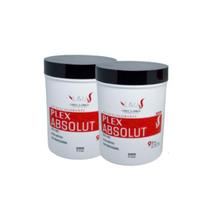 Kit Com 02 Pó Descolorante Plex 9 Tons 500g Linda & Única