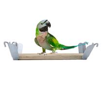 Kit com 02 Suporte para Poleiro de Aves- Kit com 02 Suporte para Poleiro de Aves-