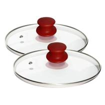 Kit com 02 Tampas Avulsas 24/25 Pomel Vermelho