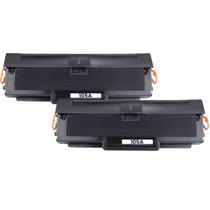 kit com 02 toner preto W1105a Sem Chip compatível para impressora HP 107W 1k