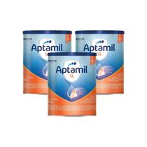 Kit com 03 Aptamil Sem Lactose 800g - Nestlé