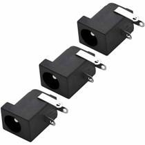 Kit Com 03 Conectores Dc Jack P4 Fêmea 2,1mm Para Placa Pci Kit Com 03 Conectores Dc Jack P4 Fêmea 2,1mm Para Placa Pci