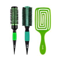 Kit com 03 escovas diversas bonitta marco boni 685bt