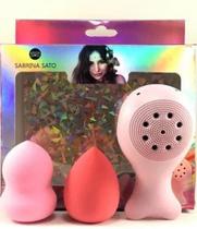 Kit com 03 Esponjas de Maquiagem Sabrina Sato