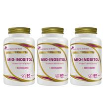 Kit Com 03 Mio Inositol Associações 60Cáps 500mg Flora Nativa
