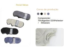 Kit com 03 Pares de Meias Algodão Masculino Adulto Marca Urban Had