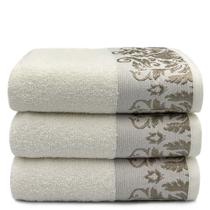 Kit Com 03 Toalha De Banho Branca - Viena - 72x130cm - LMpeter