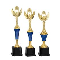Kit Com 03 Troféu Vitória Vencedor Honra Ao Mérito Campeôes