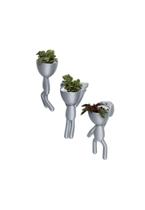 Kit com 03 Vasinhos Para Decoração de Parede G - Bob Aventureiro