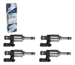 Kit Com 04 Bico Injetor A3 1.4 Tfsi Bosch Gasolina 0261500354