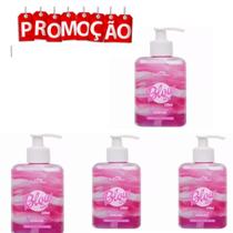 Kit com 04 Blow girl gel aromatizante para virilha morango
