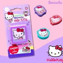 Kit com 04 Borrachas Hello Kitty Escolar Leo e Leo 01 de cada Modelo