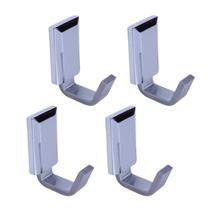 Kit com 04 Cabides Alumínio Classic - Cl3060 Ducon Metais Kit com 04 Cabides Alumínio Classic - Cl3060 Ducon Metais