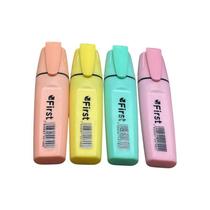 Kit Com 04 Canetas Marca Texto Cores Em Tons Pastel
