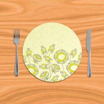 Kit Com 04 Jogos Americanos Sousplat Abstrato Mod.09 Kit Com 04 Jogos Americanos Sousplat Abstrato Mod.09