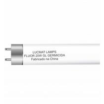 Kit Com 04 Lâmpadas Germicidas Lucmat 20w T8 Uvc Com 60 Cm